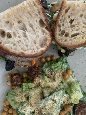 Sandwich + Salad  at Frankie We Salute You! in Kelowna