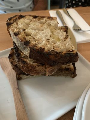 Sprout bread  at Frankie We Salute You! in Kelowna