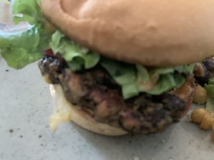 Cheese burger  at Frankie We Salute You! in Kelowna