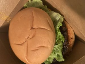 Burger  at Frankie We Salute You! in Kelowna