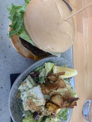 Burger combo  at Frankie We Salute You! in Kelowna