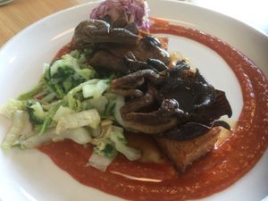 Bulgogi Mushrooms at Frankie We Salute You! in Kelowna