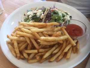 Romano Bean & Cotija Tacos at Frankie We Salute You! in Kelowna