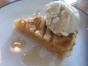 Peach Pie at Frankie We Salute You! in Kelowna