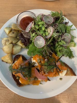 Carrots on Toast, the best thing in the world!!!! at Frankie We Salute You! in Kelowna