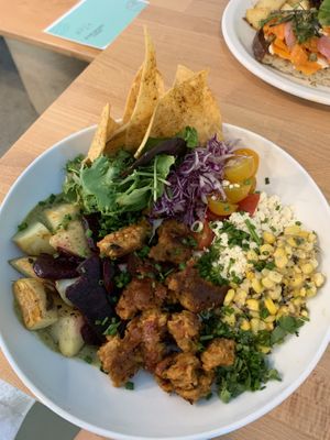 Vegan Chorizo bowl! at Frankie We Salute You! in Kelowna