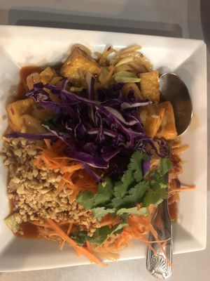 Vegan pad Thai!  at The Thai Bistro in El Centro