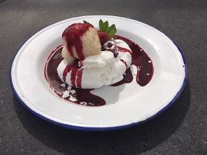 vegan meringues at The Langton Greenhouse and Garden Centre in Market Harborough
