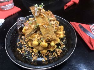 Brilliant dish -you got to try it here! at Sweet 'N' Seasoned in Bletchley