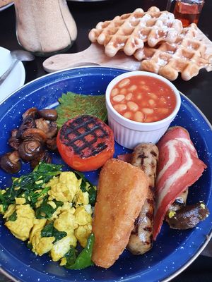 Vegan breakfast! at Sweet 'N' Seasoned in Bletchley
