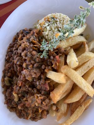 Lentils dish  at Polis Herb Garden in Paphos