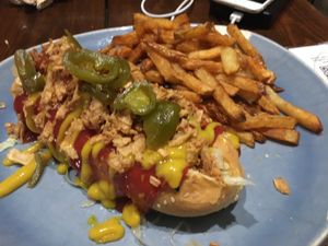 Dawwwg at Vegan Junkies in Lisbon