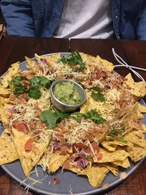 Nachos - huge! at Vegan Junkies in Lisbon