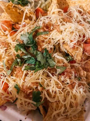 Nachos at Vegan Junkies in Lisbon