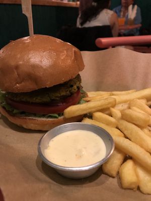   at Vegan Junkies in Lisbon