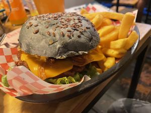   at Vegan Junkies in Lisbon