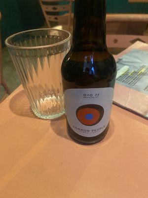 Beer  at Vegan Junkies in Lisbon