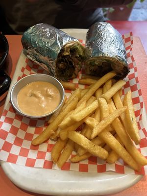 Shawarma   at Vegan Junkies in Lisbon