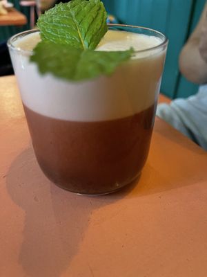 Beets cocktail  at Vegan Junkies in Lisbon