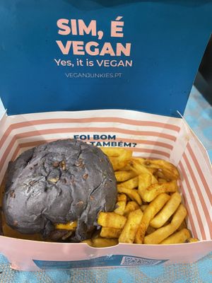   at Vegan Junkies in Lisbon