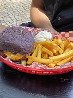   at Vegan Junkies in Lisbon