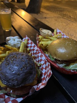 “Notorious BIG” , “So fresh and so clean burger”  at Vegan Junkies in Lisbon