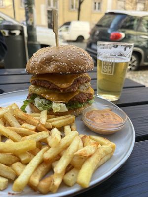   at Vegan Junkies in Lisbon