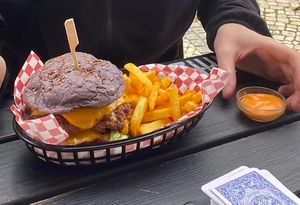   at Vegan Junkies in Lisbon