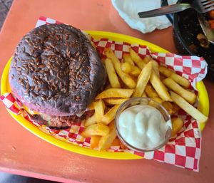 Notorious B.I.G at Vegan Junkies in Lisbon