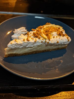 Peanut pie  at Vegan Junkies in Lisbon