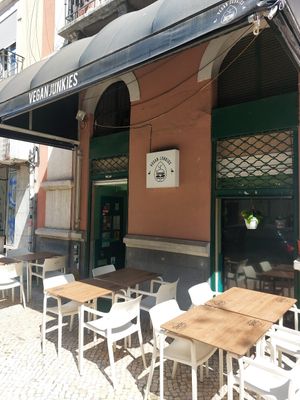  at Vegan Junkies in Lisbon