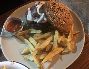 . at Vegan Junkies in Lisbon