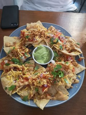 Nachos at Vegan Junkies in Lisbon