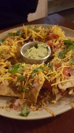 Nachos at Vegan Junkies in Lisbon