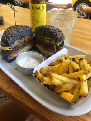 Juicy and delicious  at Vegan Junkies in Lisbon