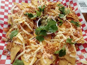 Loaded Nachos at Vegan Junkies in Lisbon