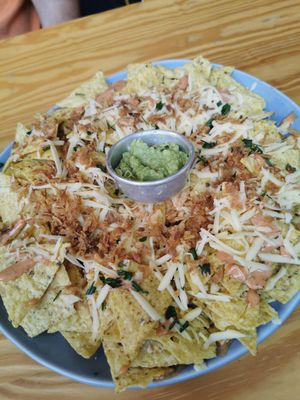 Nachos at Vegan Junkies in Lisbon