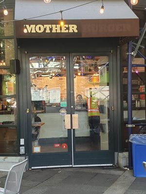Outside at MTHR Vegan in New York City