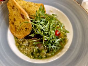 Vegetable Risotto at Royal Hotel in Ross-on-wye