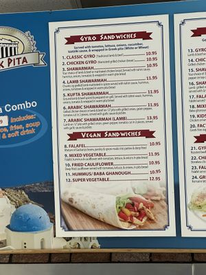   at Greek Pita in Bothell