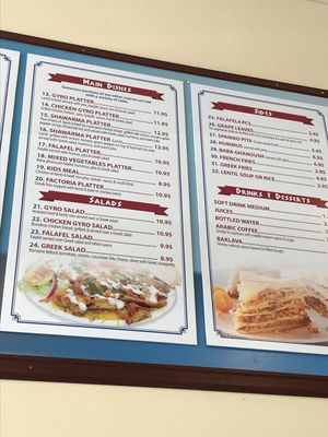 Menu 2 at Greek Pita in Bothell