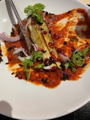 Eggplant   at Yulli's in Surry Hills