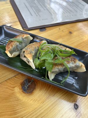 Gyosa  at Yulli's in Surry Hills