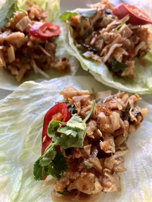 San choy bow  at Yulli's in Surry Hills