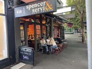 Shop exterior   at Yulli's in Surry Hills