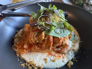 Grilled Kimchii  at Yulli's in Surry Hills