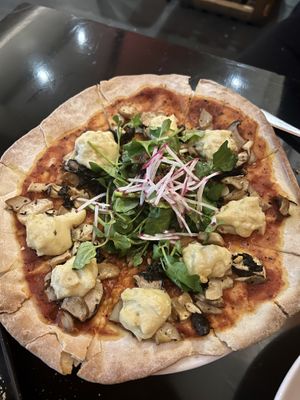 Pizza  at Yulli's in Surry Hills