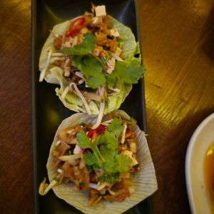 San Choy Bow #Veganuary at Yulli's in Surry Hills