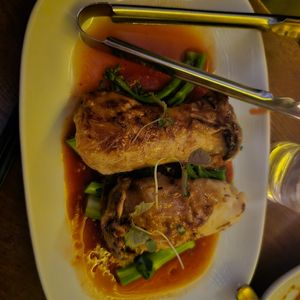 King Otster Mushroom w chilli jam #Veganuary at Yulli's in Surry Hills