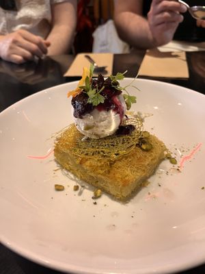 Kunefe 🤤  at Yulli's in Surry Hills